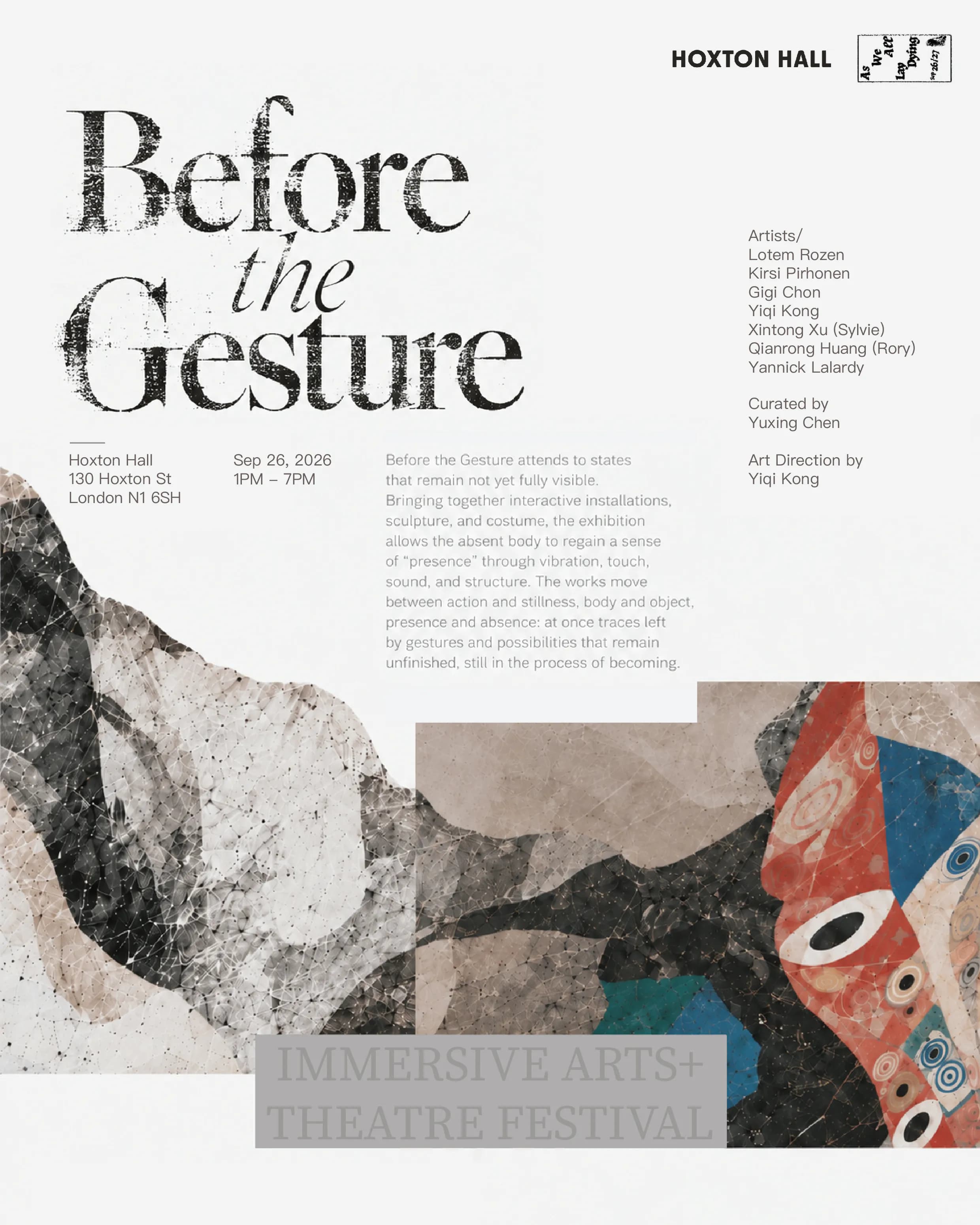 Before the Gesture